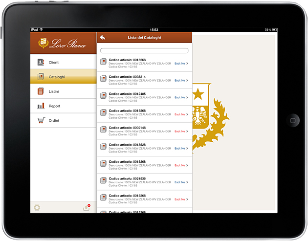 loro piana app ipad sales force fabric user interface 02